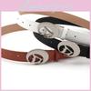 Moon Letter And D Smooth Buckle Waistband Simple Decoration For Womens Clothing