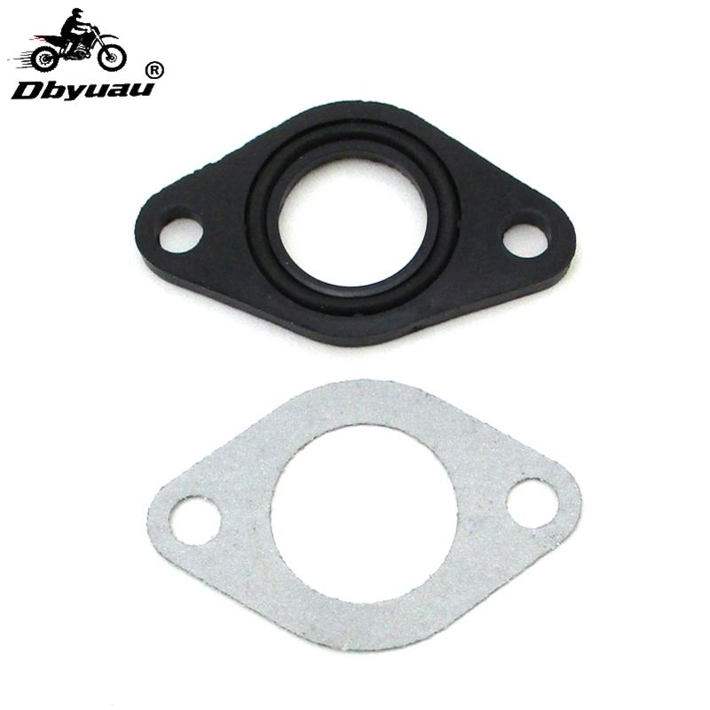 Dbyuau 19mm / 20mm Carburetor Manifold Intake Pipe Gasket Spacer Seal For Pit Dirt Bike ATV Quad