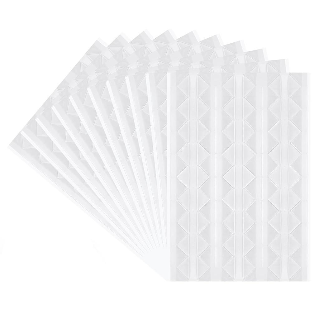10/20/30 PCS Self-Adhesive Photo Corners – Clear Acid-Free Removable Hold for Scrapbooks, Journals & Memory Albums