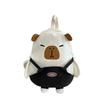 2025 Capybara Cartoon Damen Street Trend Freizeitrucksack mit großem Fassungsvermögen