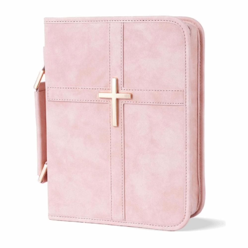 Neue PU-Bibelhülle Handytasche Griff Gebetsbuch-Aufbewahrungstasche Tragbare Vegane Leder-Schutzhülle für den täglichen Gebrauch