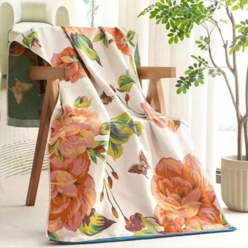 Gauze Quick-Dry Pure Cotton Oversized Bath Towel for Men & Women