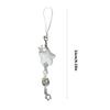 Unique Flocking Snowflake Star Phone Charm Winter Phone Jewelry Fashion Phone Ornament for Trendy Women Seeking Winter