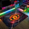 Manchester United Design Crystal Velvet Carpet Cozy Non?Slip Printed Rug For Bedroom Living Room Entrance
