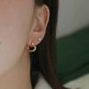 modernlike 14K pearl gold piercing