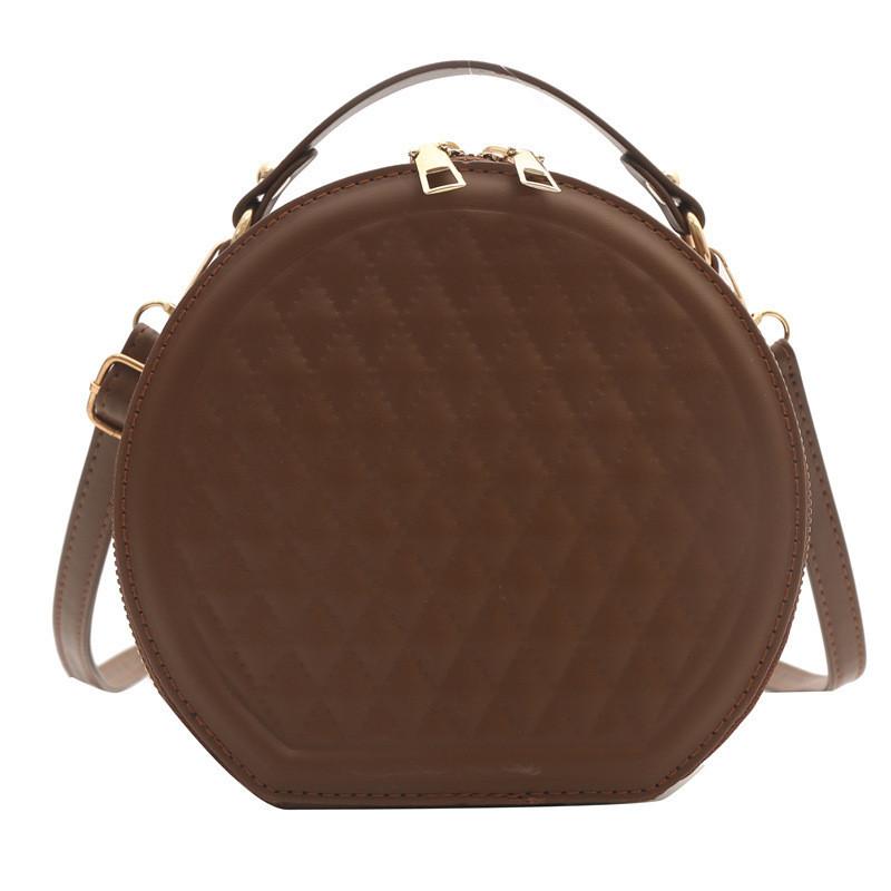 Trendy Street Style 2024 Round Crossbody Bag For Women In Fashionable Colors