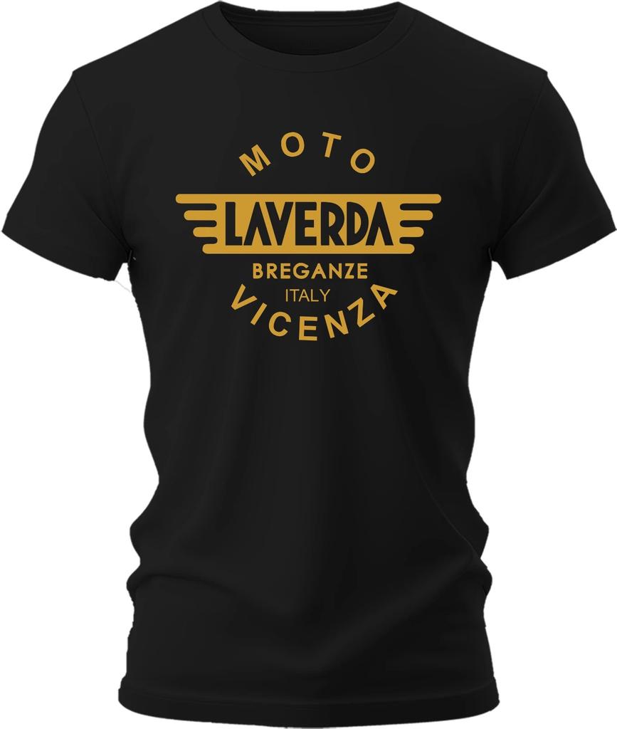 LAVERDA BREGANZA VICENZA MOTO ITALY LAVERDA CUSTOMIZABLE Custom Summer Personalized Loose Cotton Couple with The Same Trendy