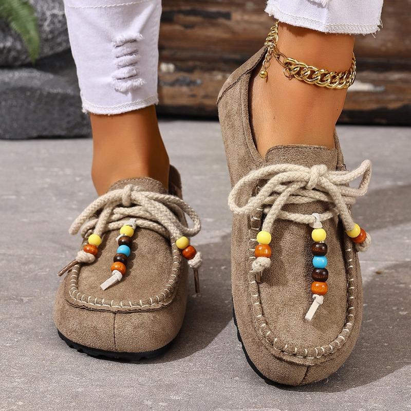 New Plus-size Women's Lazy Shoes Casual Flat Shoes on One Foot