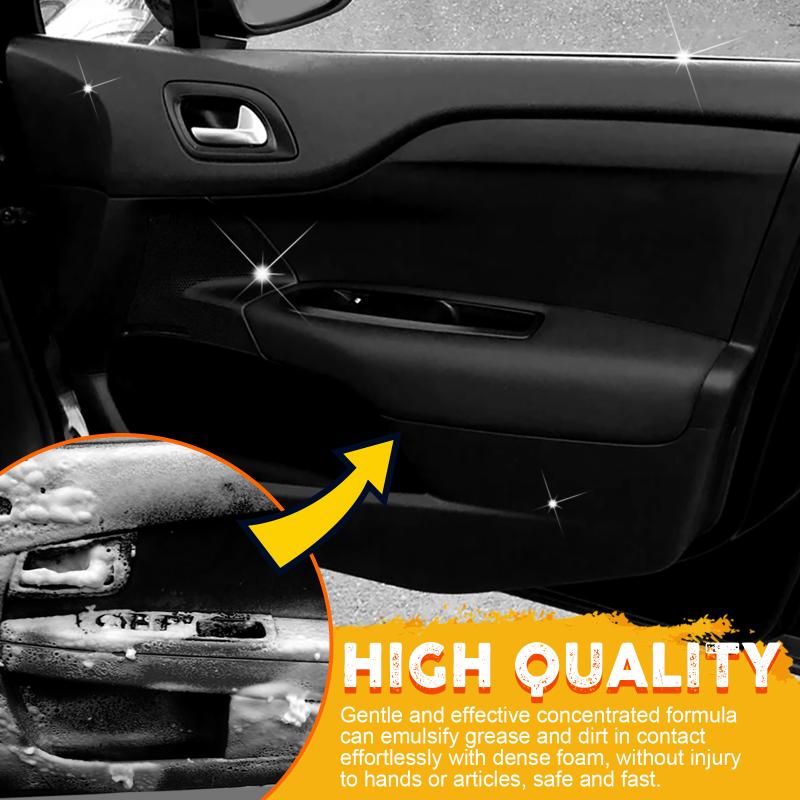 Eelhoe Car Steering Wheel Foam Cleaner, Leather Seat Cleaner, Multi-Functional Interior Cleaner one size