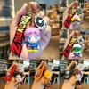 Adorable Dragon Ball Keychain Goku Pvc Figurine Cute Anime Car Pendant Gift