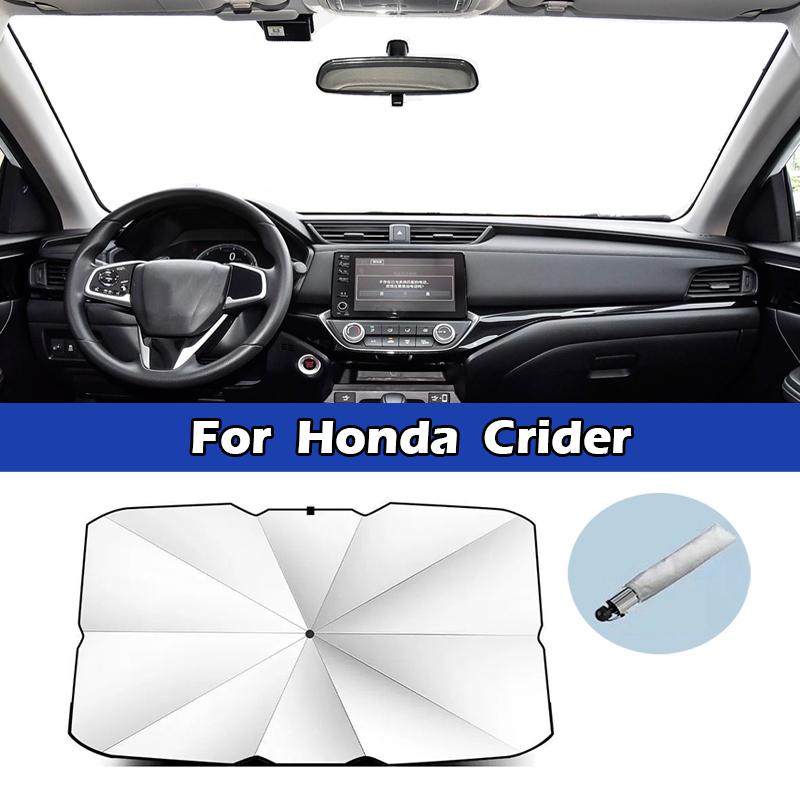 Car Front Windshield Sunshade Umbrella UV Protection Auto Accessories For Honda CR-V XR-V Odyssey Vezel Fit Breeze Civic Accord