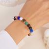 Trendy Cosmic Solar System Bracelet Eight Planets Bracelet Beaded Stretch Bracelet Couple Friends Handmade Jewelry Gift