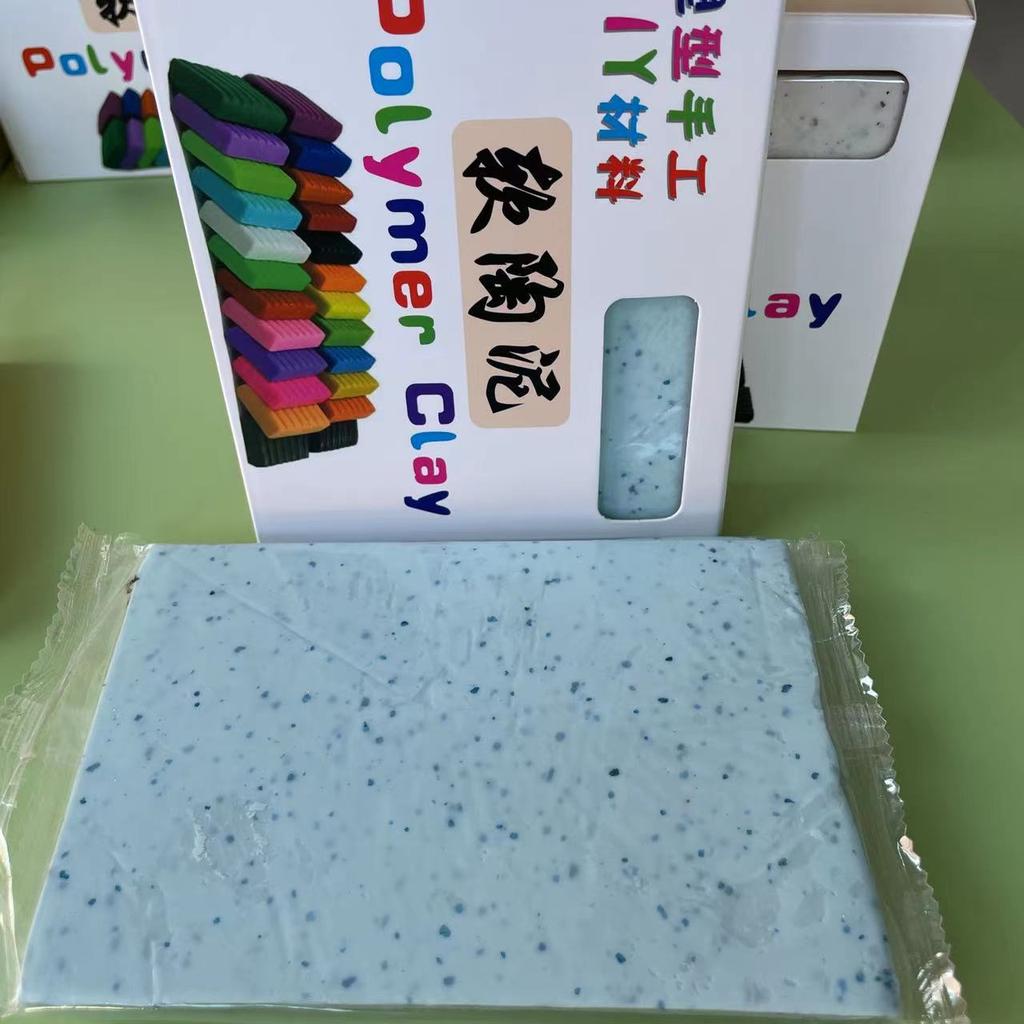 250g Marble Polymer Clay Oven-Bake Modeling Clay for Crafts