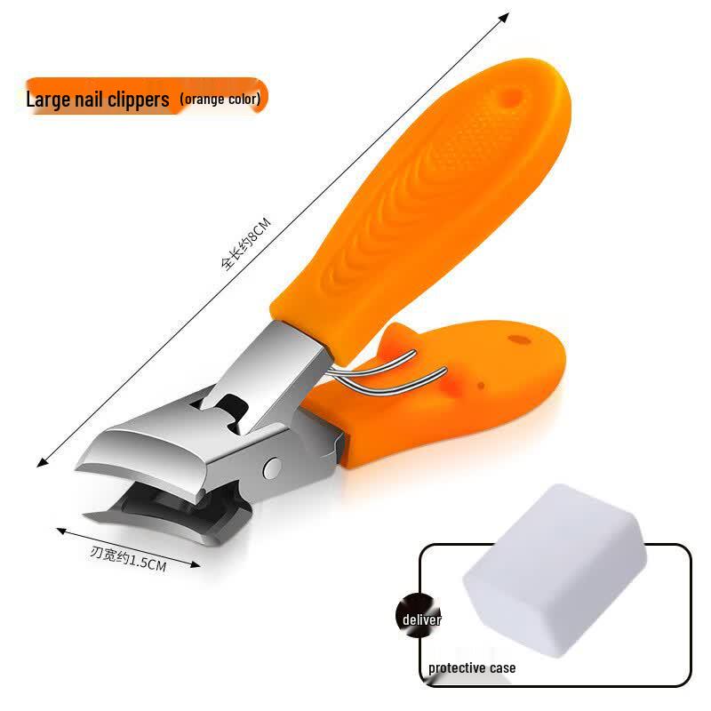 Dazao Anti-Splash Wide-Jaw Nail Clippers