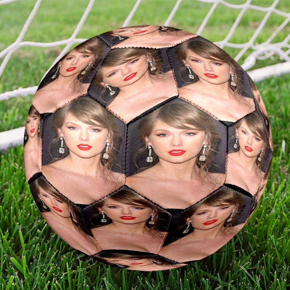 Taylor Theme Size 5 Soccer Ball, Suitable for Both Indoor and Outdoor Matches, a Gift Suitable for Everyone.
