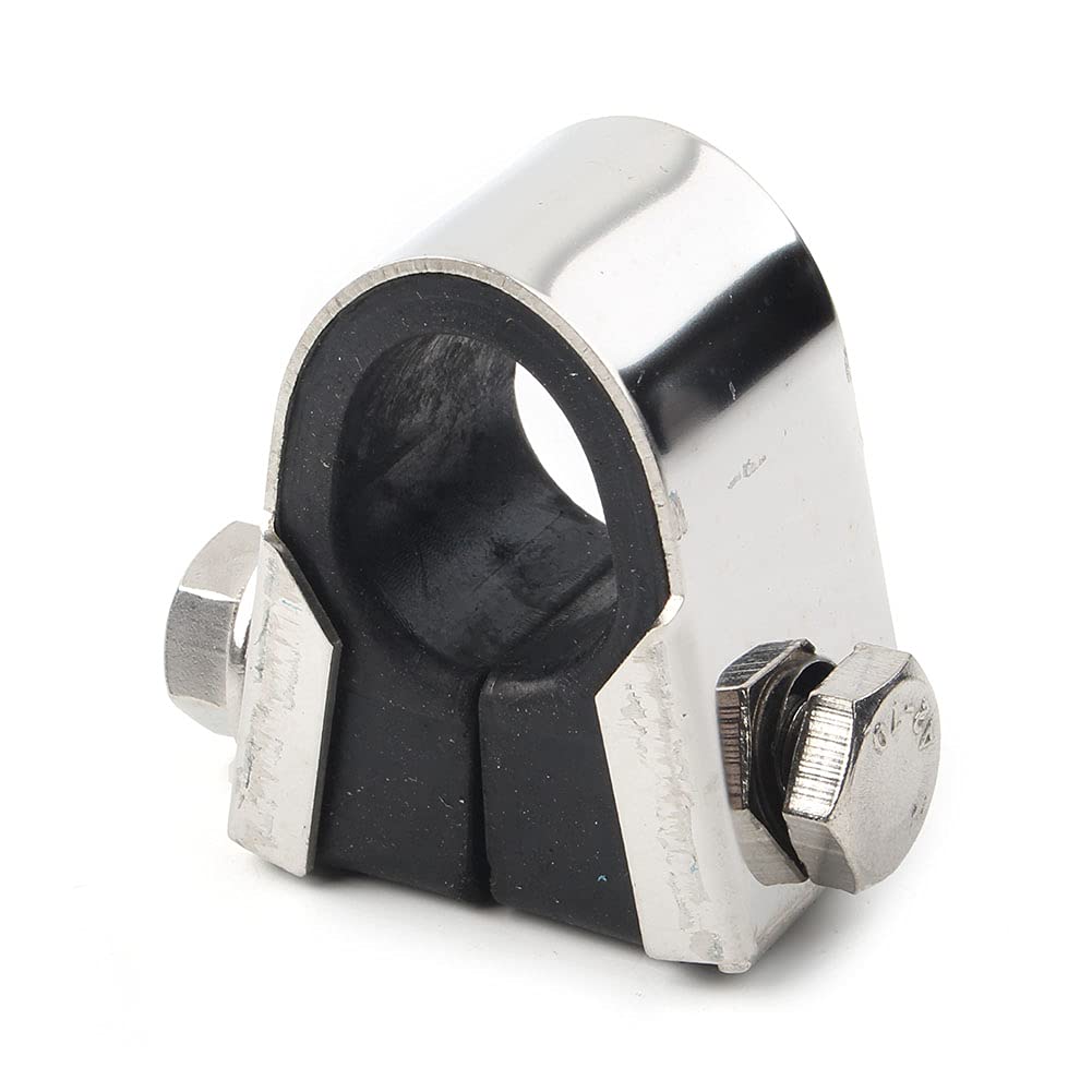 GZYF Motorcycle Universal Handlebar Mount Speedometer Gauge Instrument Adjustable Clamp Bracket for 7/8  & 1  Handlebar