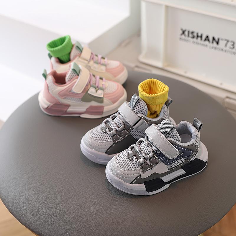 Autumn New Girls' Casual Shoes Soft Soled Girls' Mesh Shoe Fashion Boy Sneakers Versatile Child Casual Shoe Anti Slip Girl Shoes
