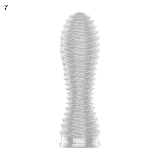 Penis Extension Cover High Toughness Easy Clean Practical Great Male Enlargement Sleeve Sexual Toy for Men