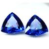 Natural Blue Trillion Cut Sapphire 17.00 Ct CERTIFIED Gemstone Loose Ring Size As-615423