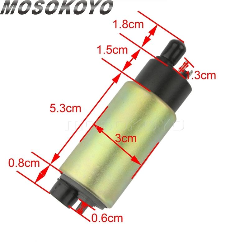 Motorcycle Electric Fuel Pump 30MM For Yamaha WR 250X ZIF 125 C3 SMR450 YZF R15 YZF R125 FZ1 FZ6 YBR 125 250 Intake Fuel Pump