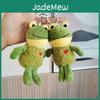 Adorable Plush Frog Keychain Soft Stuffed Animal Bag Charm Cute Birthday Gift