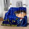 Detective Conan Cartoon Printed Blankets Picnic Blanket Warm Flannel Blankets Home Bed Linings Blankets for Beds Birthday Gift