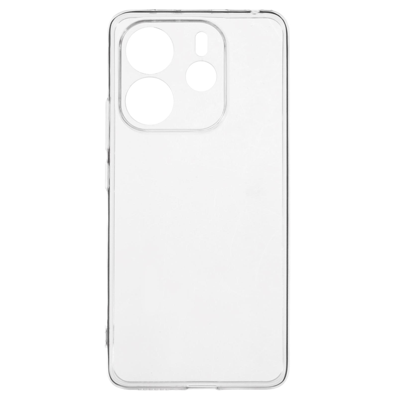 

For Xiaomi Redmi Note 14 4G (163.25x76.55x8.16mm) Clear Phone Case Ultra-Thin Flexible TPU Back Cover A
