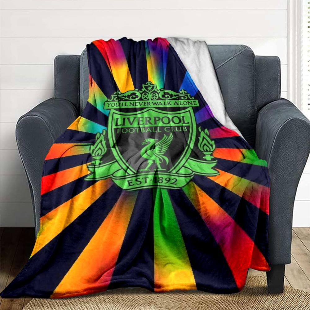 Liverpool Blanket Comfortable Perfect for Couch Bed Picnics for All Seasons Modern Gift for Travel Home Birthdays