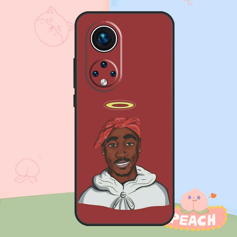 2pac Tupac Shakur Rap Rapper Case For Honor Magic 8 6 7 Pro Honor Win RT 70 90 X8b X8c X9a X9b X9c X9d 200 400 Lite Cover