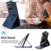For Honor X7D 5G Flip Vertical Case Retro skin-friendly Full Cover Card Holder For Honor X7D 5G Phone Bags