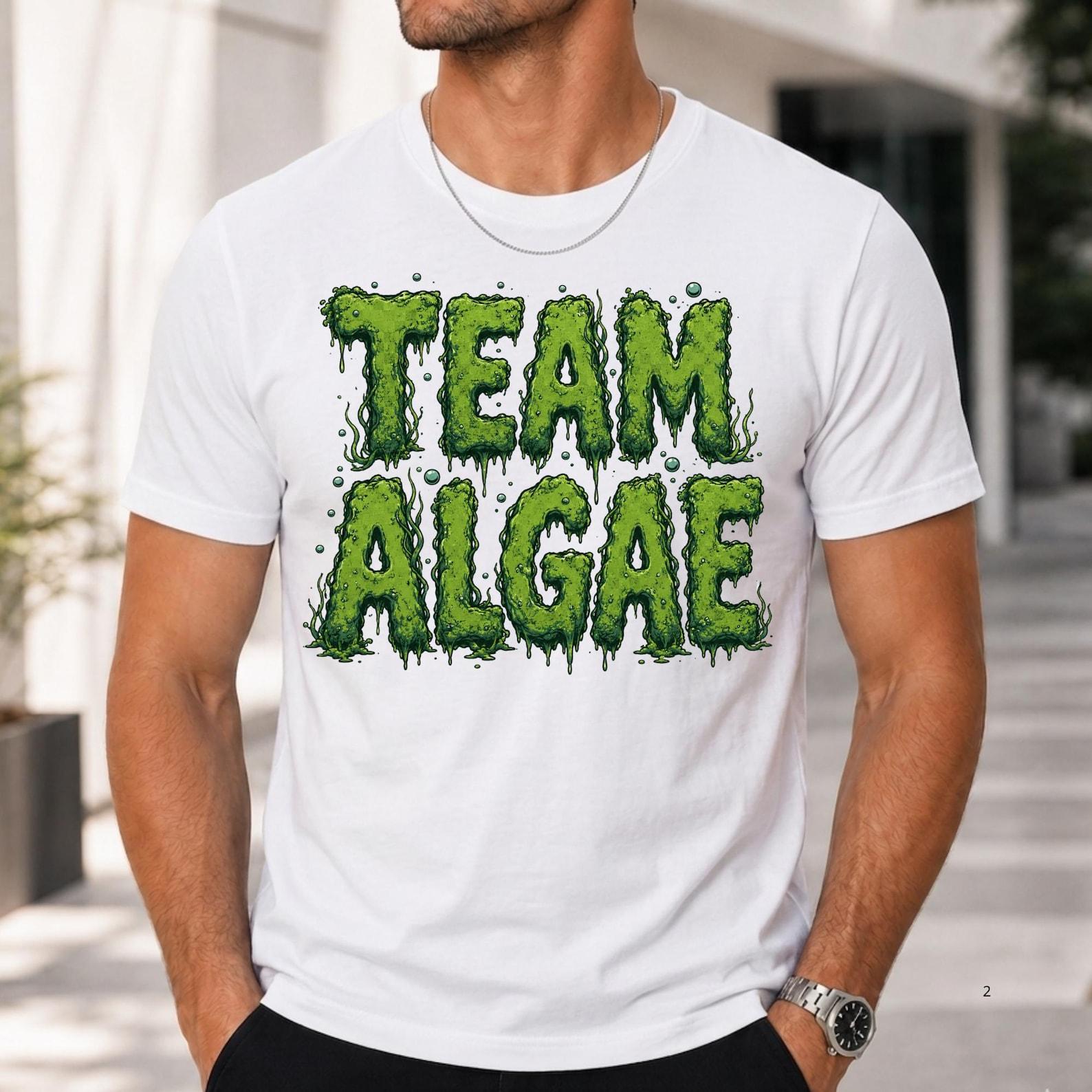 Team Algae Graphic T-Shirt – Make Algae Again Tee | Team Algae Shirt 3XL