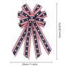 Festival Patriotic Ribbon Bows Handmade DIY Craft Decorative Bowknot For Independence Day Home Party Decoration