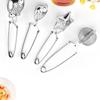 Stainless Steel Tennis Clip Ball Tea Infuser Tea Strainer Herbal Spice Cooking Filter