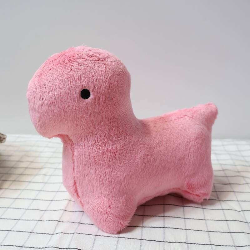 Cute colorful little dinosaur plush toy doll cute little dinosaur doll children's accompanying doll birthday gift
