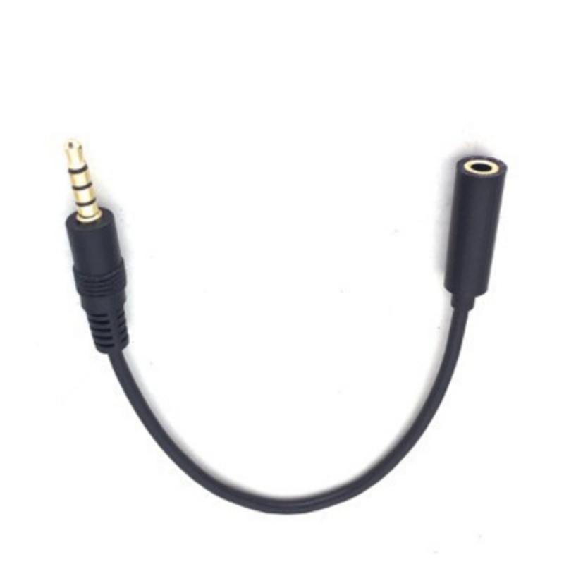 3.5mm Male To 3.5mm Female Sound Extender Cable 4 Poles Gold Plated Connector Extension Cable for Headphones Accessories