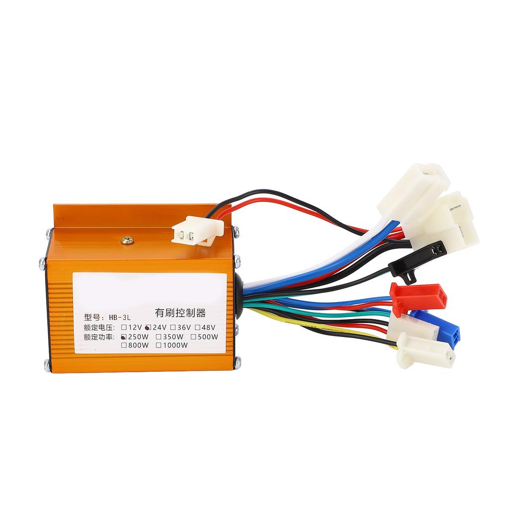 24V 250W Brush Motor Control Box Low Failure Aluminium Alloy Brush Motor Controller for Electrical