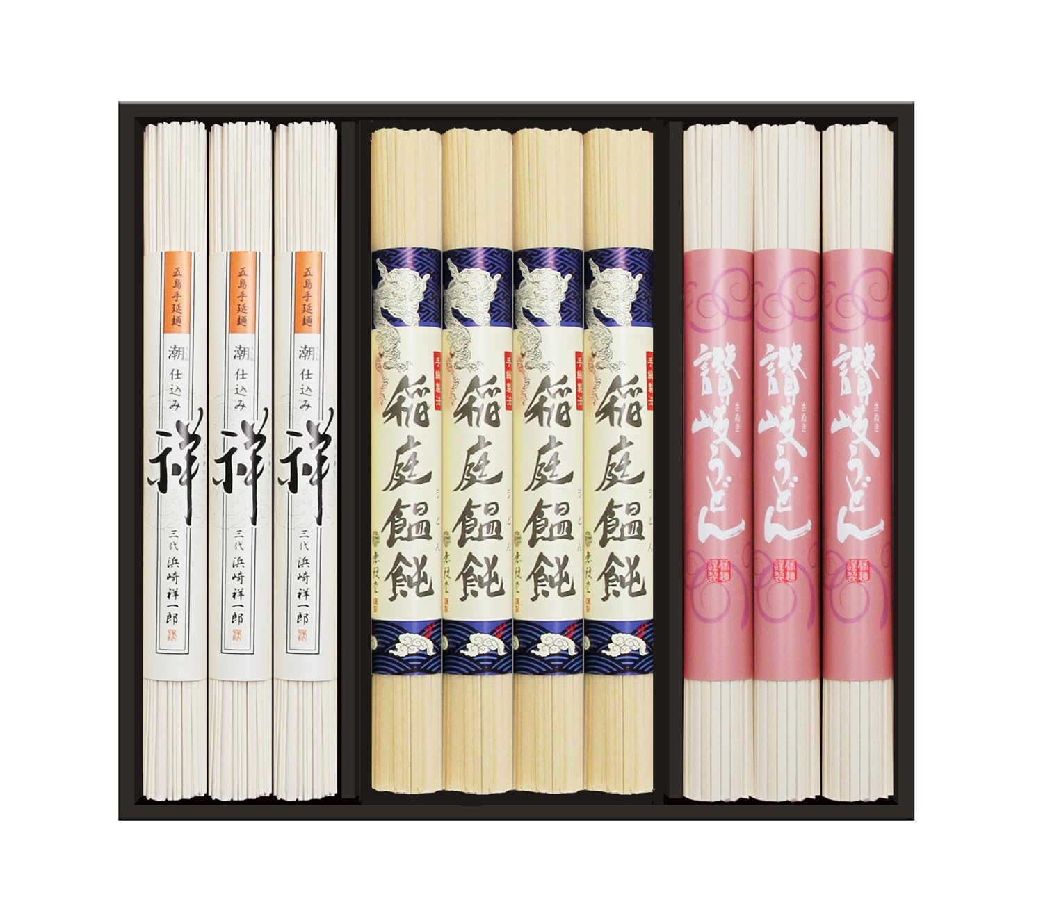 

Икегая Набор из трех великих японских удонов (Инанива Удон, Сануки Удон, Гото Удон) 10 порций [SPB30]