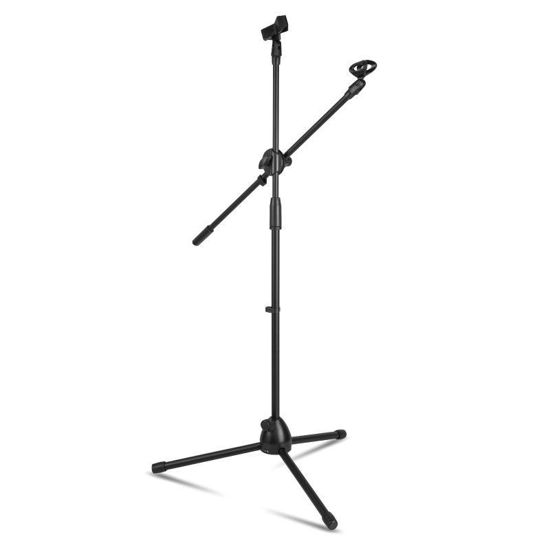 Soporte de Micrófono Trípode para Karaoke en Vivo y Grabación