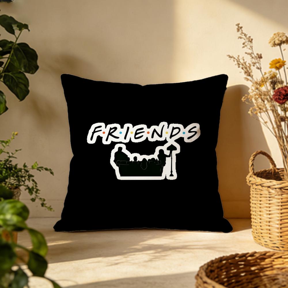 Hot FFriendser Cushion Cover Versatile DoubleSided Pillow Case Fit for Sofa Bed Car Daily Decor