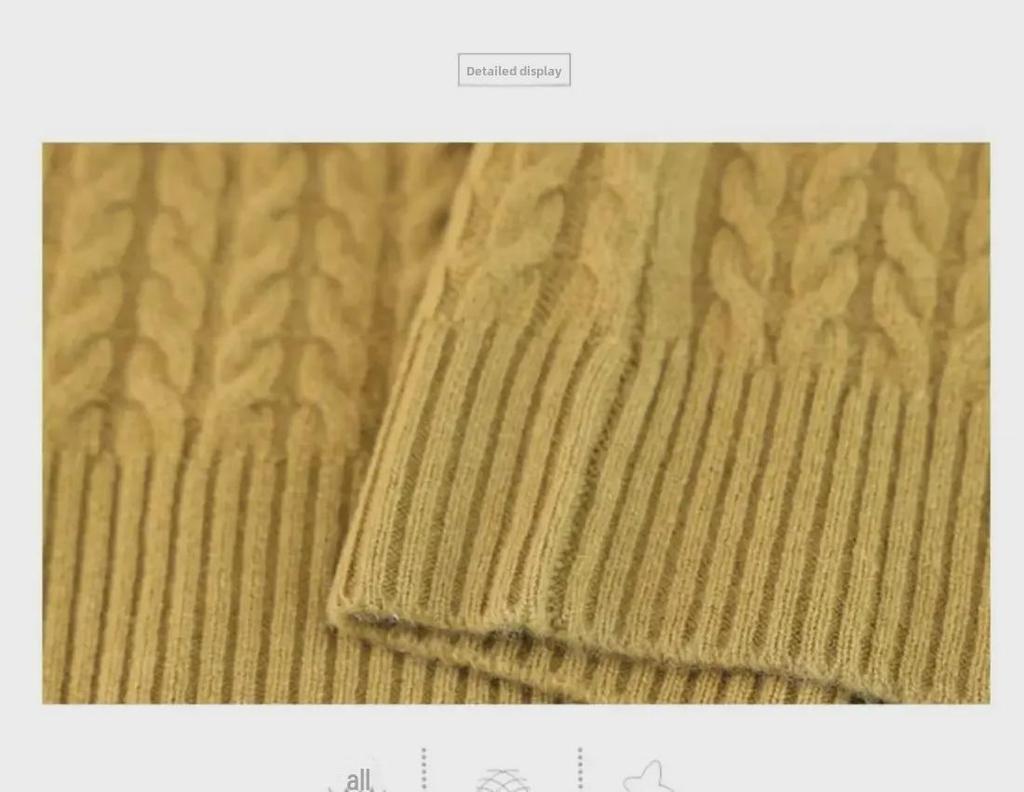 2024 Autumn-Winter Women's Korean Style Knitted Lapel Sweater Dress - Over the Knee, Medium-Length, Loose Fit