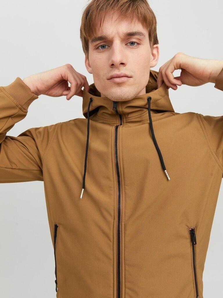 Зимняя куртка Jack & Jones Jjebasic Softshell Hood Noos (12236300) otter