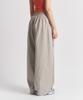 NEALIZE Mid-Rise Wide Pants Light Beige