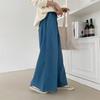 New Arrivals Open Run Women Span Cotton Blend Pintuck Wide Banding Jeans