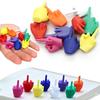 Figurinhas Coloridas de Plástico em Formato de Dedo Impressas em 3D, Decorações Criativas e Divertidas para Mesa(10 pçs / saco)