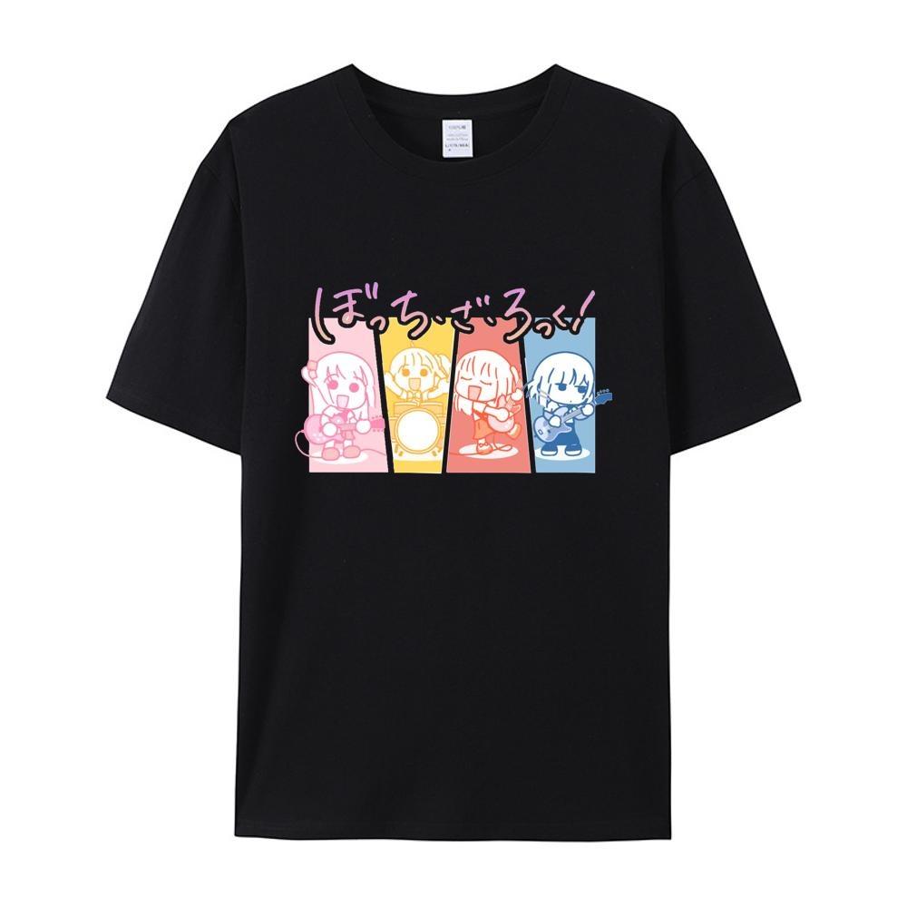 Bocchi the Rock Manga Ryo Tee women graphic manga summer tshirt girl anime comic clothing