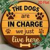 Vintage Dog Metal Wall Sign 8x8 Inch Bar Decor Tin Plaque