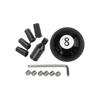 8 Ball Billiard Style Gear Shift Knob Compatible with Most Manual and Automatic Cars Easy tallation with Tools