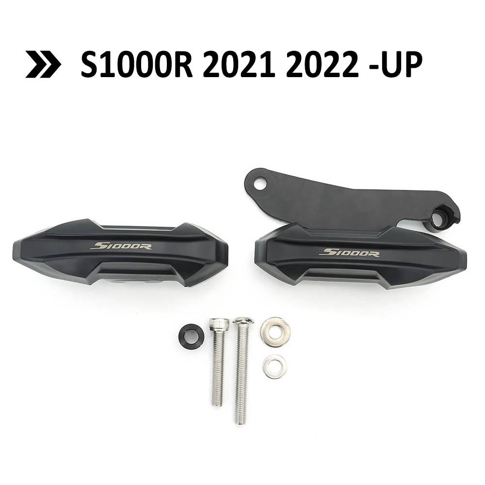 S1000R 2018 2019 2020 Motorcycle Anti-Fall Glue Frame Sliders Falling Protection Guard Pads Kit For BMW S 1000 R 1000R 2021 2022