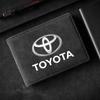 1Pcs Car Emblem Driver License Cover ID Credit Card Holder for Toyota TRD C-hr Prado Rav4 Yaris Hilux Prius Avensis Corolla Camry