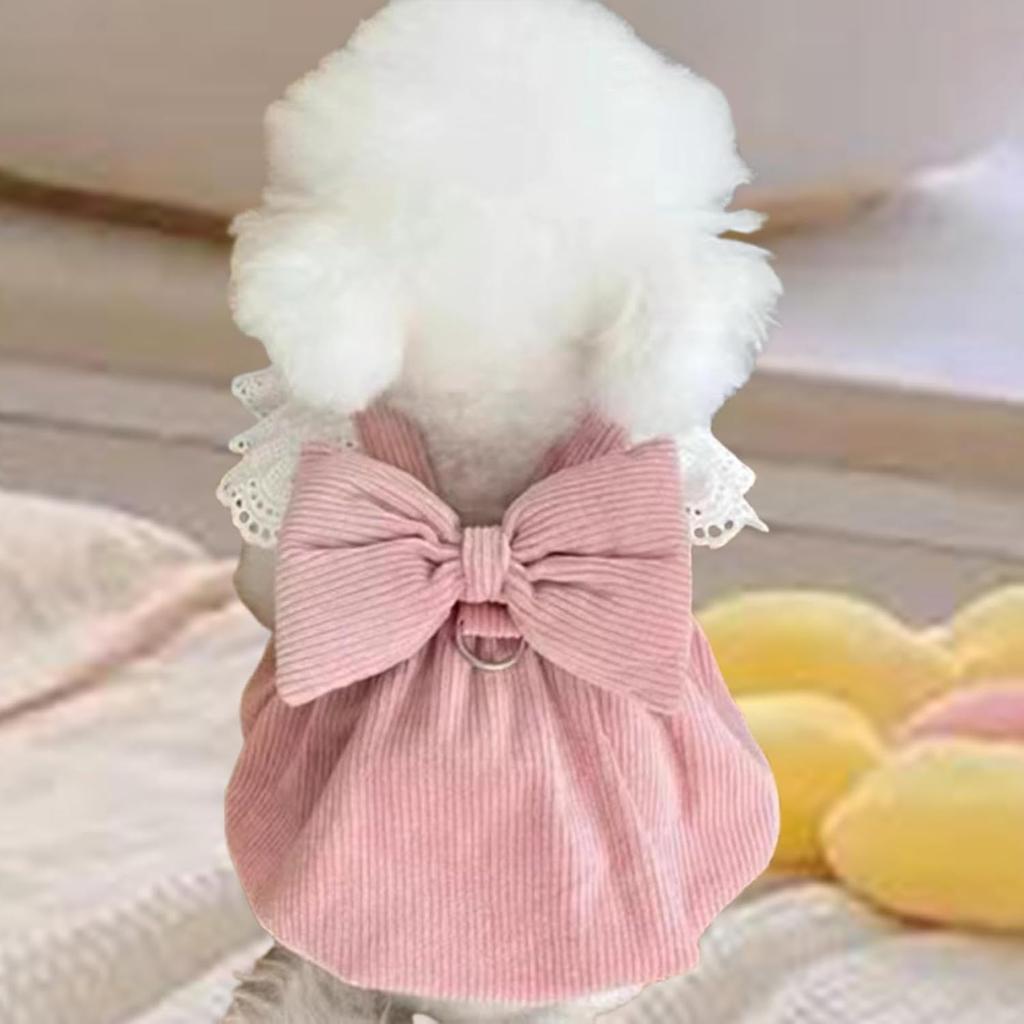 Dog Dress Pet Clothes Apparel Dogs Girls Dress Fashion Costume Princess Dress Pet Clothes, S